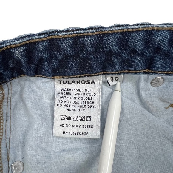 Revolve Tularosa Emma High-Rise Short 100% Cotton in Copacabana Size 30 - Picture 5 of 11